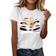 thumbnail image 1 of Camisetas de Cuello de la Tripulación de Manga Corta para las Mujeres Divertida Impresión Gráfica Camiseta Humor Tee para el Uso Informal, 1 of 6