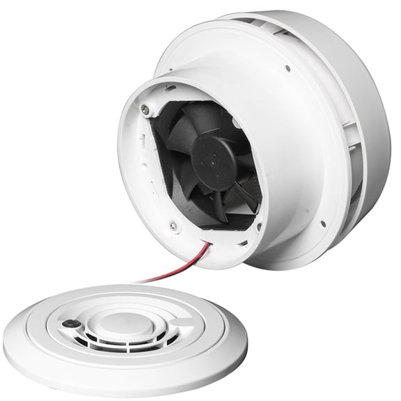 12V RV Ceiling Exhaust Fan,60 Cfm Low-Noise Ventilation Fan with Abs Housing and Removable Vent Cover, Roof Vent Fan for Camper, Trailer, Motorhome, Bathroom and Kitchen