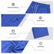 thumbnail image 5 of RKSTN Men's Cargo Joggers Sweatpants Oversized Drawstring Elastic Waist Athletic Pants Mens Casual Solid Plus Size Relaxed Fits Running Workout Gym Track Sport Hiking Wide Leg Sweatpant with Pocket, 5 of 10