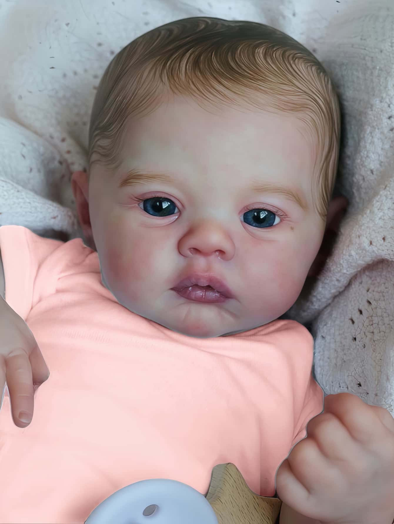Muñeca Bebé Reborn de 18 Pulgadas - Detalles Realistas, Hecha a Mano, Abrazable y Posable - Perfecta para Coleccionistas y Regalos 2