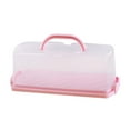 thumbnail image 4 of Caja para rollo de pastel, contenedor de almacenamiento para pastel, cajas para galletas, Donuts resistentes, soporte para pastel de postre, portador, 4 of 9