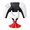 Red, variant on 3D Printed Gaming Controller Holder Stand for PS5 Xbox PS4, Desktop Mount, Phone Holder, Gaming Accessories (Red)