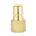 thumbnail image 2 of Brass 3/8 Inch Quick Gas Propane Quick Regulator Connector Kit Shutoff Connector for Outdoor Picnic BBQ Accessories (Gol, 2 of 8