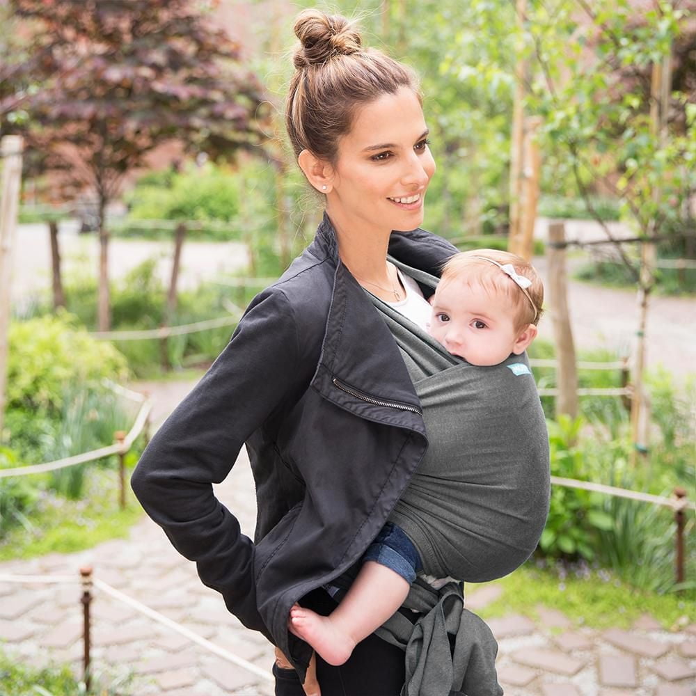MOBY Wrap Baby Carrier - Evolution Wrap for Newborns & Infants - One size