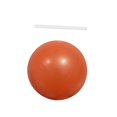 thumbnail image 1 of Pelota de pilates pequeña de 23 cm para yoga, resistente, para ejercicios de estiramiento en casa. Naranja, 1 of 9
