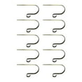 thumbnail image 3 of Sharprepublic 10 Pieces Christmas Stocking Holders Metal Hooks for Mantel Fireplace Office Bronze, 3 of 8
