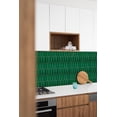 thumbnail image 6 of 10-Sheet Peel and Stick Backsplash Tile, Self Adhesive Feather Backsplash Wall Tiles for Kitchen Bathroom (Thicker Design, Dark Green), 6 of 6