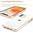 thumbnail image 2 of Entronix Love Heart Phone Case Compatible with iPhone 11, Slim Flexible Glossy TPU Cover, White, 2 of 7