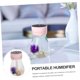 thumbnail image 5 of Difusor de aceites esenciales de aromaterapia con niebla ultrasónica, humidificador de aire con apagado automático, luz para el hogar, dormitorio y oficina, 5 of 5