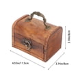 thumbnail image 2 of GARVALON 2Pcs Travel Friendly Storage Case Wood Rectangular for Women Accessories 11.8x3.2x3.2in, 2 of 5