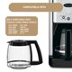 thumbnail image 2 of Jarra de repuesto para cafetera Cuisinart DCC-1200, 12 tazas, 2 of 7