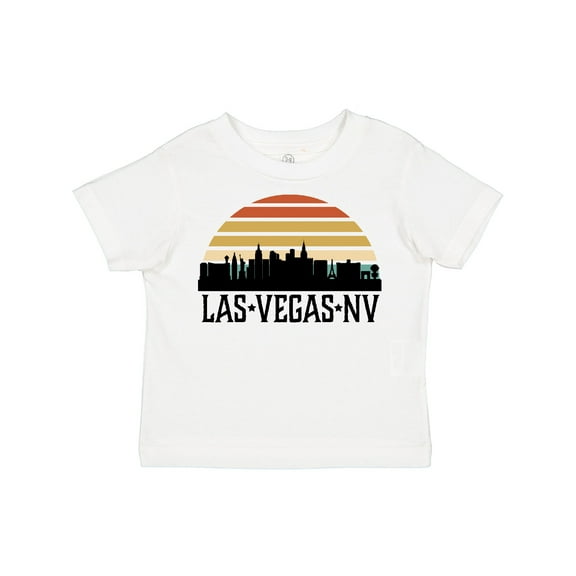Inktastic Las Vegas Nevada Skyline Retro Boys or Girls Toddler T-Shirt