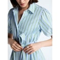 thumbnail image 4 of Free Assembly Women's and Women's Plus Cotton Mini Dress with Puff Sleeves, Sizes XS-4X, 4 of 5