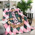 thumbnail image 2 of Sorority Gifts for Women Throw Blanket Soft Micro Throw Light Weight Flannel Blanket for Home, Bed, Sofa 40''''X50'''', 2 of 6