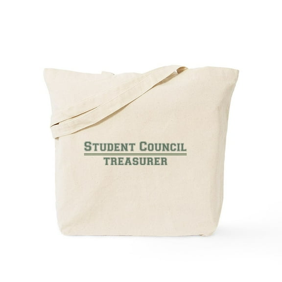 CafePress - Student Council Treasurer Tote Bag - Unisex Canvas Tote Bag, Beige, 1-Piece