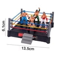 thumbnail image 2 of Naiovety Juguetes de lucha, juguetes de guerreros luchadores, juego de anillos de lucha divertidos portátiles resistentes al desgaste, Decoración del hogar, 2 of 6