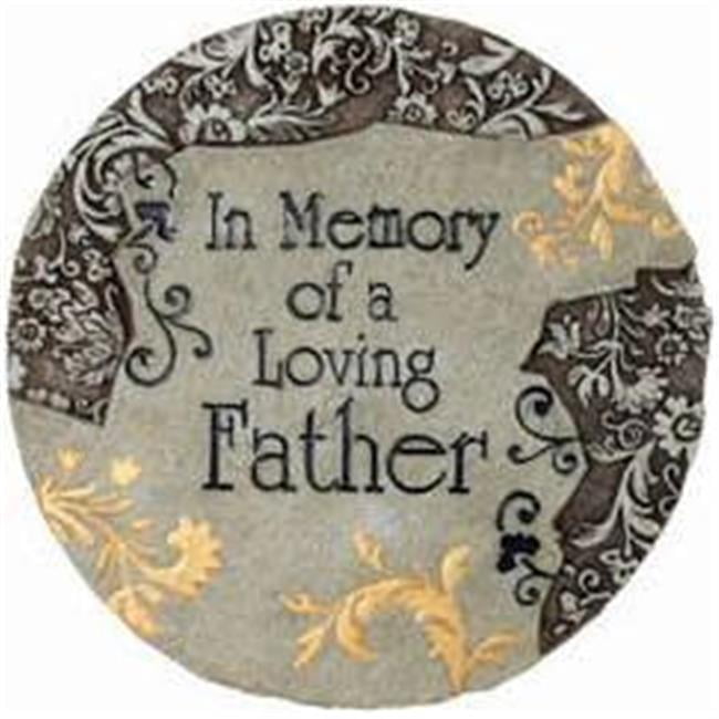 Spoontiques 13319 Memory Father Stepping Stone