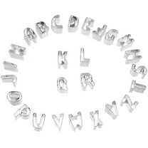 Phenofice Bakeware Set Alphabet Shape 27*3.9in Silver 1Set for Baking Enthusiasts