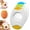 3Color-A, variant on Egg Shell Opener, 2024 Cutter for Hard Boiled Eggs, Egg Shell Cutter for Boiled Eggs Topper Upgrade Egg Peeler for Quickly Cutting off The Tops of Cooked Eggs Opener Kitchen Tools