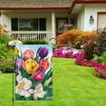 thumbnail image 7 of VOCHIC Spring Floral Garden Flag 12x18 Double Sided Vertical Burlap, Floral Flower Welcome Garden Yard House Flags for Seasonal Outside Outdoor Spring Summer Decoration (ONLY FLAG), 7 of 7