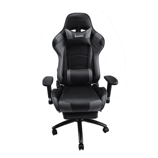 Dasun 8204 Grey Pvc Leather Racing Style Office Gaming Chair Usa Stock Silla Gamer Walmart Com Walmart Com
