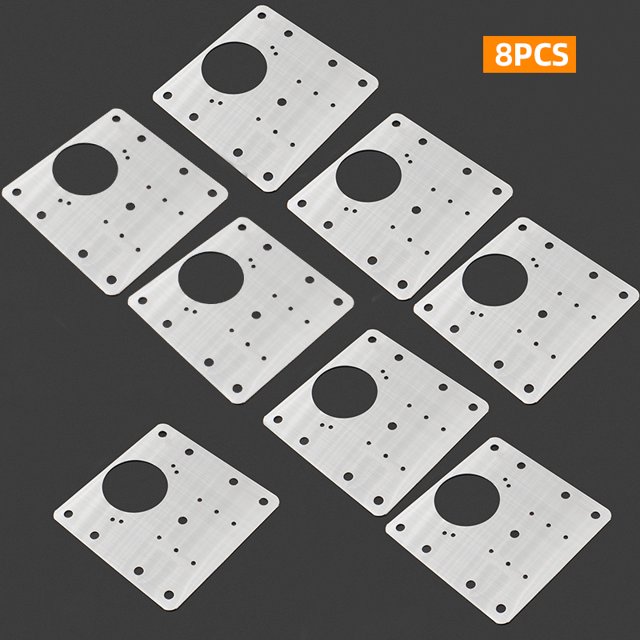 Furniture Hinge Repair Plate for Kitchen Cabinets Stainless Steel Cupboard Drawer Window Door Hinges Repair Kit Fittings