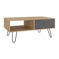 thumbnail image 1 of Mesa de Centro Rectangular RTA Estilo Moderno Color Madera, 1 of 3