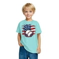thumbnail image 7 of Umbreon Toddler Girls Boys Tee Shirt 4th of July Short Sleeve Round Neck Outfits Independence Day America Flag Patriotic Tops, 7 of 7