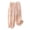Pink, variant on Harem Pants for Women Summer Elastic Waist Embroidered Linen Blend Pants Loose Fit Lightweight Casual Trousers