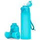 thumbnail image 1 of Botella de agua plegable TakeToday de silicona plegable de 600 ml, 1 of 8