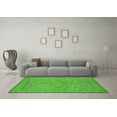 thumbnail image 3 of Ahgly Company Indoor Rectangle Oriental Green Traditional Area Rugs, 2' x 5', 3 of 4