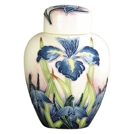 - Springdale Lighting Iris Hand Painted Porcelain Jug with Lid
