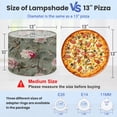 thumbnail image 2 of Chinoiserie Lampshades 2 Pack Floral Birds Peonies Branches Soft Green 13"x13"x10" Light Shade for Table Lamps Floor Lamp Shades Lampshade Replacement Easy Assembly for Rustic Living Room, 2 of 8