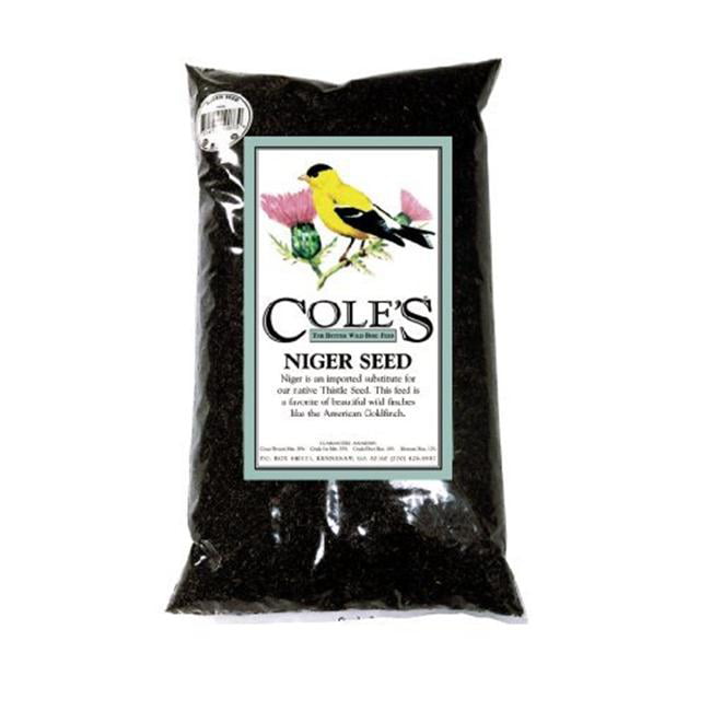 Coles Wild Bird Products Co COLESGCNI10 Niger Seed 10 lbs