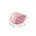 thumbnail image 2 of 2-Piece Cartoon Pet Bath Set – Portable Foldable Bathtub with Dog & Cat Bathing Massage Tools, Easy to Store and Use, Ideal for Home and Travel, Lightweight and Convenient for Pets, 2 of 4