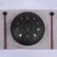 thumbnail image 4 of Instrumentos Tambor Lluvia Percusión La Mano 6 Pulgadas 11 Notas Con Batería Libro Mazos Selecciones Dedos para Entretenimiento Meditación Yoga Zen Regalos, 4 of 9
