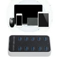 thumbnail image 1 of El Eje De Los Datos Del USB 3.0, El ABS De Los Puertos 10 Del Eje De Los Datos USB De DC 12-24V Vira Hacia Atrás Y Los Bordes Elegantes De La PC Para Smart TV, 1 of 7