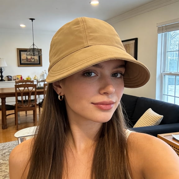 Inglocry Sun Hats for Women Wide Brim, Packable Summer Beach Hat with Ponytail Hole, Adjustable UV Protection Womens Sun Hat 2026 Coffee One Size