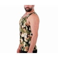 thumbnail image 3 of Insta Slim Big and Tall Camo Activewear Muscle Tank 3MAT001BT, 3 of 5