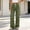 Green women high waisted wide leg jeans a1, variant on Bzdzmqm Women High Waisted Wide Leg Flowy Jeans with Pockets Casual Solid Loose Long Pants Summer Beach Travel Work Trousers, Light Blue L