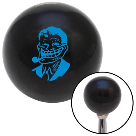 American Shifter Blue Troll Dad Black Shift Knob with M16 x 1.5 Insert Shifter Auto Manual Custom