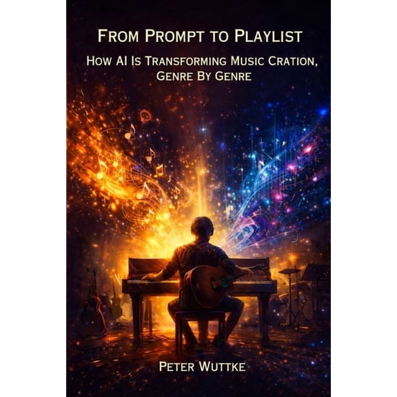 From Prompt To Playlist: How AI Is Transforming Music Creation, Genre by Genre, (Paperback)