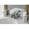 thumbnail image 2 of Kingston Brass KB947AX Victorian Mini-Widespread Bathroom Faucet, Brushed Nickel/Polished Chrome, 2 of 5