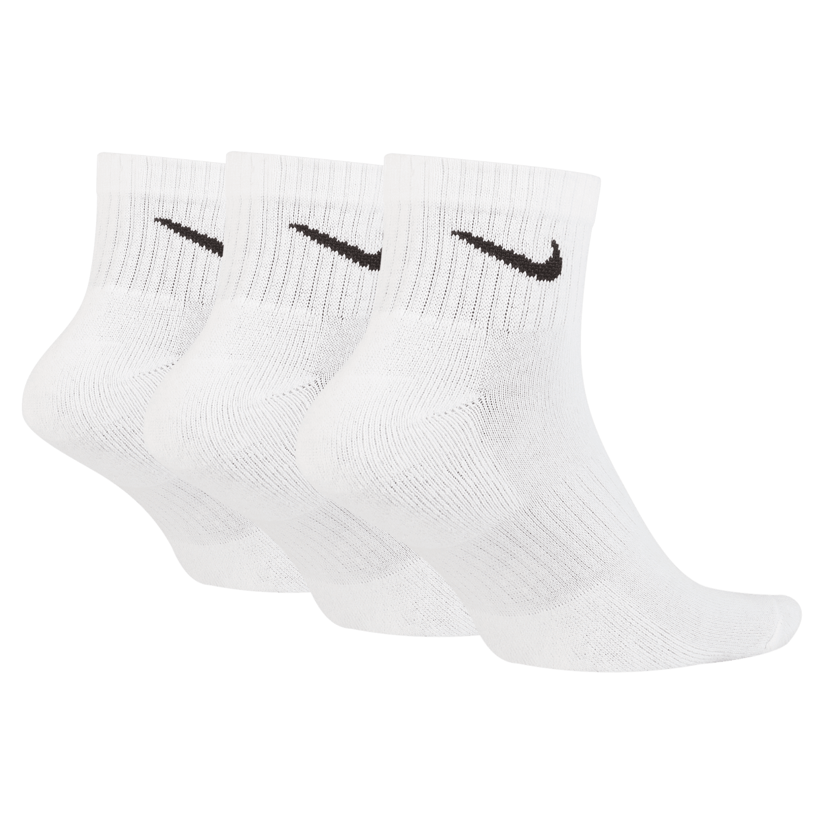 Nike Everyday Cushioned Ankle Training Socks White 3-Pack photo 5