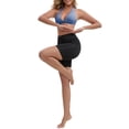 thumbnail image 2 of INSPIRE CHIC Women's Halter Neck Plunge Wirefree Sports Bras Backless Cozy Breathable Workout Fitness Bralette M Blue, 2 of 4