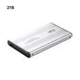 thumbnail image 2 of relayinert Rangement Portable Additionnel Étanche Alimenté par USB Rangement Portable Additionnel avec USB 2.0 Argent 2 To, 2 of 6