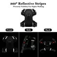 thumbnail image 6 of Nordmiex No Pull Dog Harness Adjustable Reflective Dog Vest Harness with 5FT Dog Leash and Handle for Small Medium Large Dogs, Black, 6 of 8