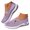 Light Purple, variant on Women's Mesh Walking Shoes Summer Outdoor Sports Breathable Shoe Arch Support Casual Slip on Sneakers for Lady Purple 9