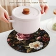thumbnail image 5 of BZSMCE Mats for Pots,Pans Place Flower Painting Simple Style Pattern Pot Mats, 5 of 6