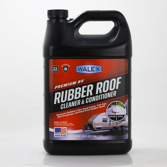Walex Rubber Roof Cleaner WALRR1G Use To Remove Dirt/Road Grime/Tree Sap And More; 1 Gallon Jug; Single